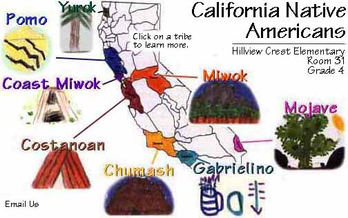 Cal. Native American navigation map