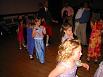 Paige leads the Conga line.