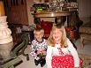 Paige and Blake on Christmas Eve.