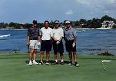 Dirk, Nasser, Hom, and Mo on the links.
